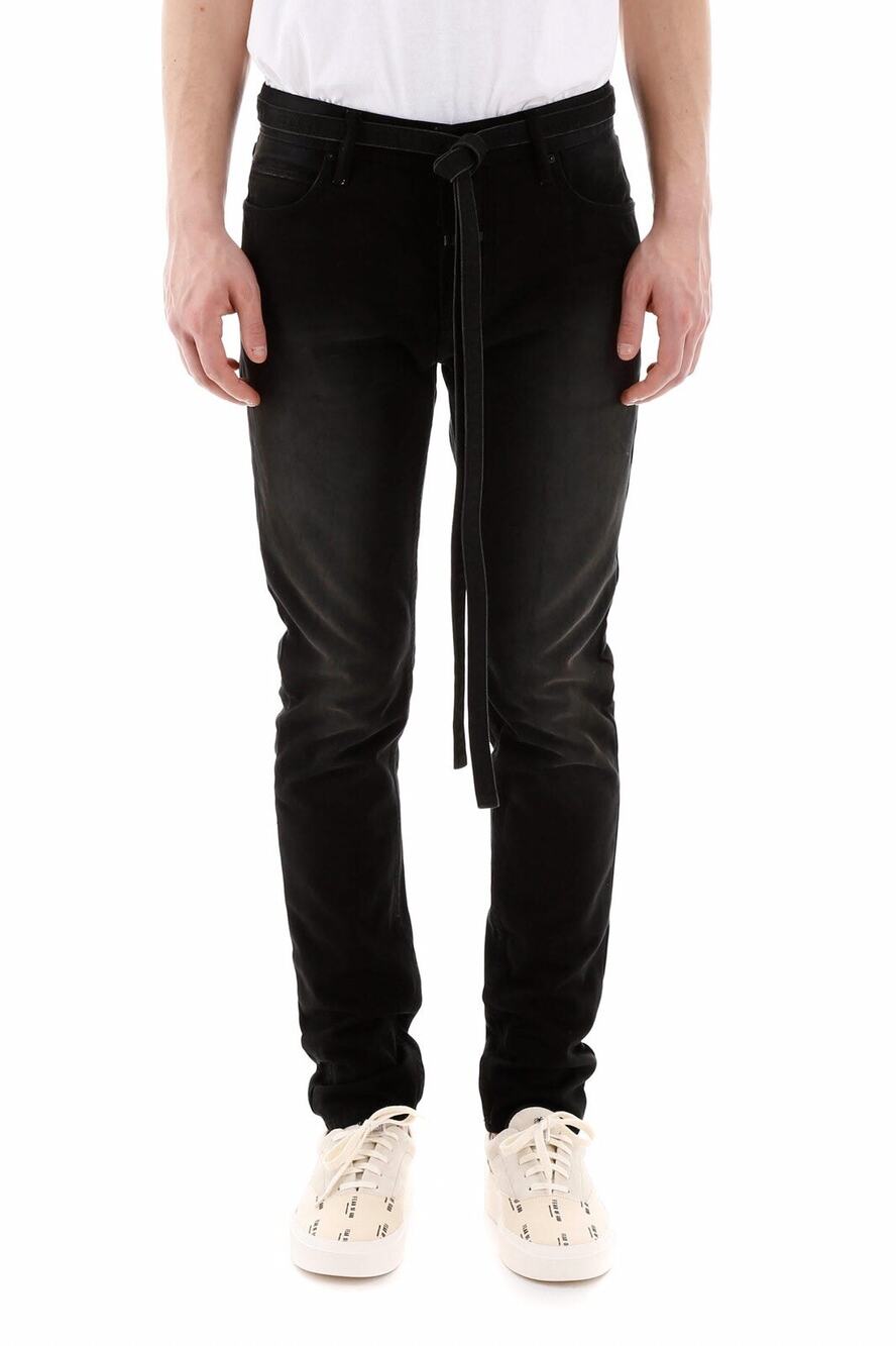 New With Tags Fear Of God Sixth Collection Black Slim-Fit Jeans Size 31 $995.00
